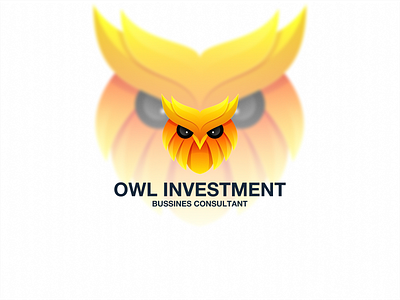 OWL INVESTMENT animal branding color design graphic design icon illustration lineart logo owl ui vector