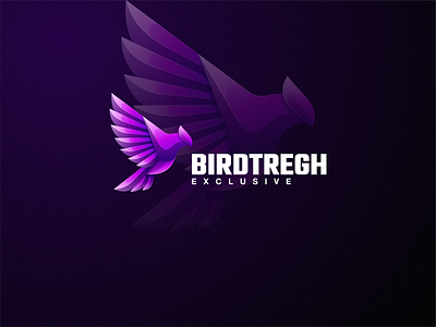 BIRDTREGH bird branding color design graphic design icon illustration lineart logo vector