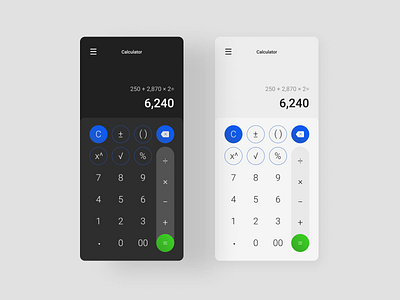 #DailyUI, Day4:Calculator