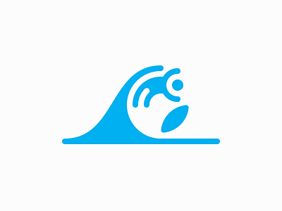Fail logo fail icon logo surf wave