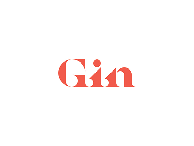 Gin font gin