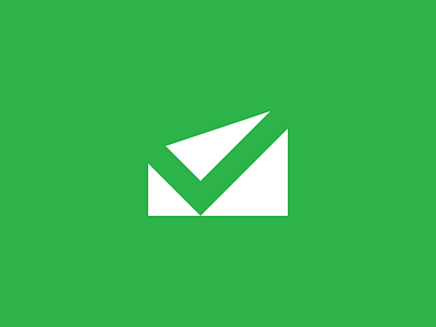 Mail Checker brand checkmark logo mail