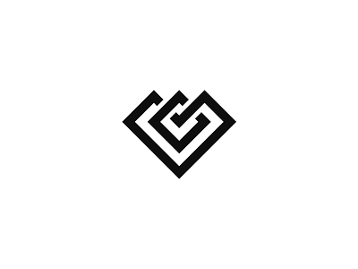 C G brand c cg g letter logo mark monogram