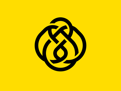 Bee Knot bee knot logo