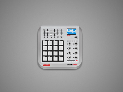 Akai akai app apple icon mpc mpd pads triggerfinger