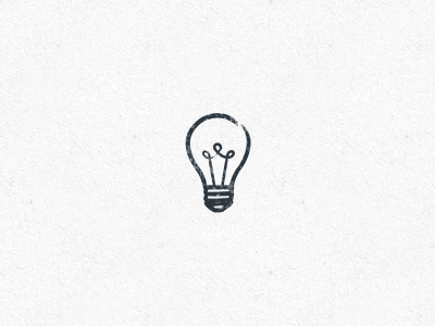 Idea* bulb icon idea light