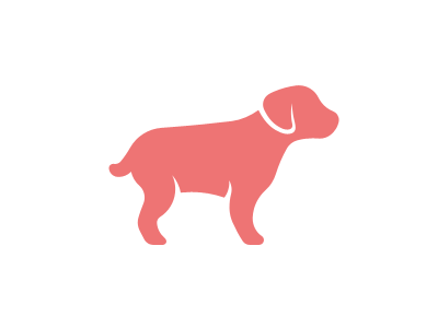 Bark Bark bark canin dog icon logo puppy vector