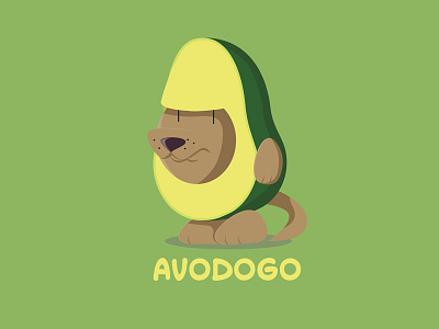 Avodogo avocado avodogo cute dog dog lover doggy dogs funny green pup puppy yellow