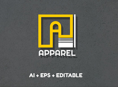 Apparel Logo Template apparel branding canva template clothing company design graphic design logo logo branding logo template logo template canva