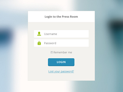 Login form button form interface login padlock icon website