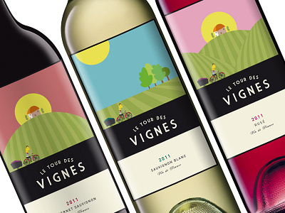 Wine Labels illustration labels packaging wine