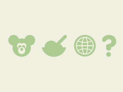 Icons green icons