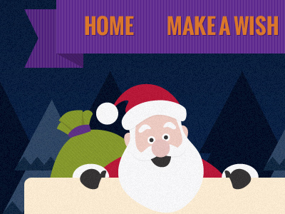 Christmas microsite illustration christmas illustration pattern santa texture