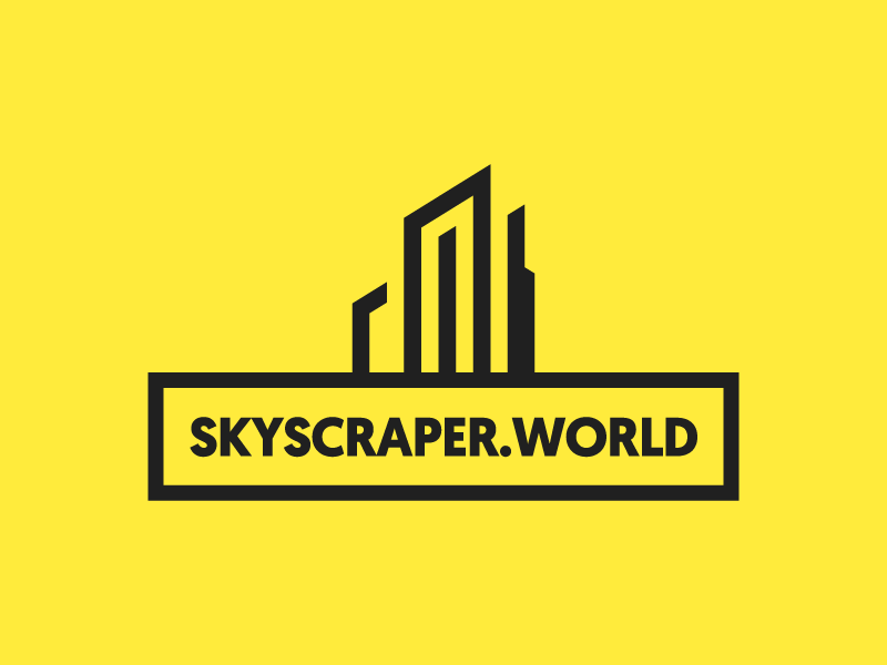 Skyscraper World Logo branding brand design logo