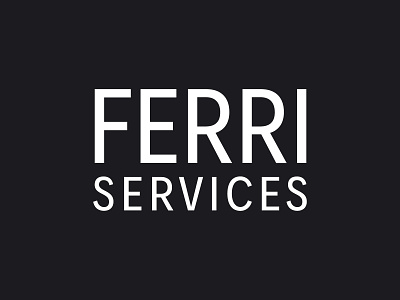 Ferri Security Service - Branding Design brand branding design graphic design logo typography