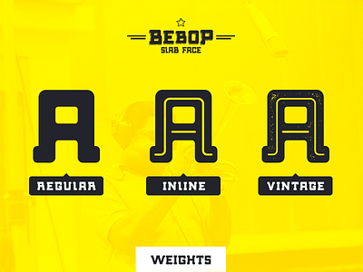 Bebop Slab Face font typeface typography