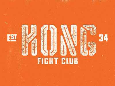 Experiments with type - Kong font duto typography