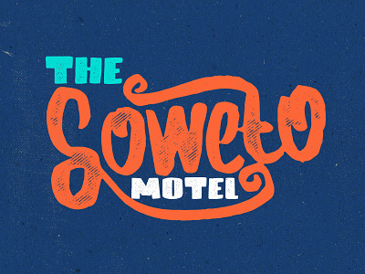 The Soweto Motel african typography font type design typography