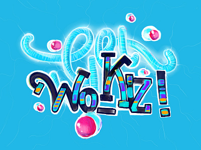 Get Woke! Illustrated Type 2d apparel colors design graphic design hand lettering illustration illustrator lettering t shirt typography wip
