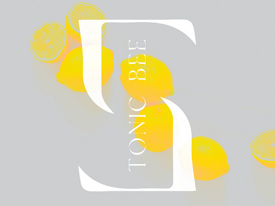 Tonic Bee branding design icon illustration logo typography vector