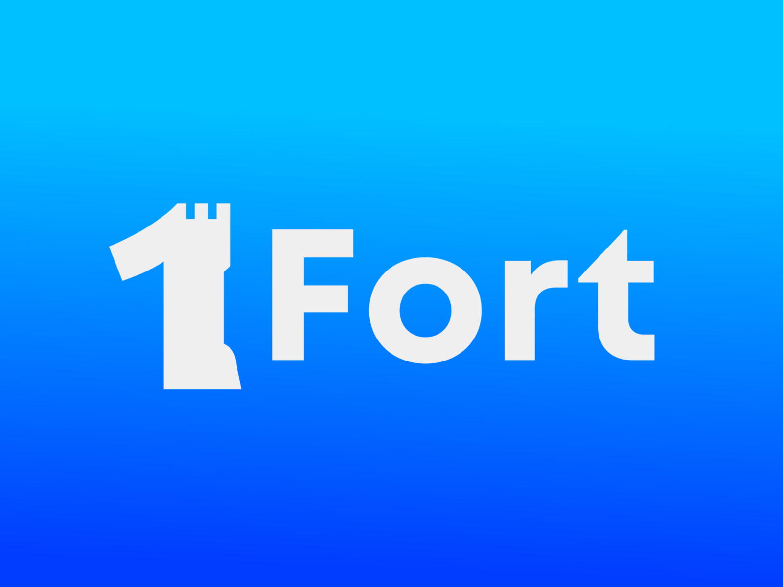 Branding Logo Design Concept 1FORT by MA Rakib Khan on Dribbble