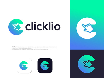 Modern Branding Logo Design for clicklio