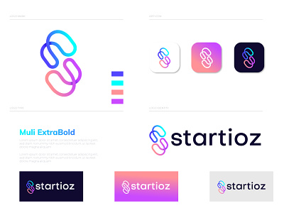 Branding logo design for startioz