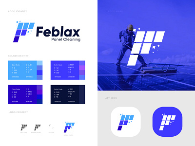 Brand identity design for Feblax