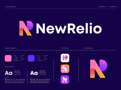 Branding Logo design for (N+R) NewRelio