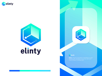 Blockchain Logo Design for elinty