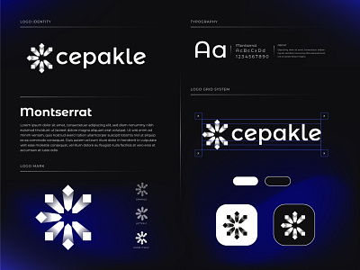 Brand Identity design for cepakle app blockchain brand brand identity brand identity designer branding c letter logo crypto finance gleam logo icon logo design logo designer logotype modern sparkle symbol technology typography wallet