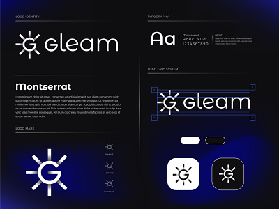 Brand Identity design for Gleam
