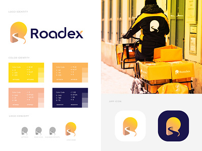 Roadex Branding logo design