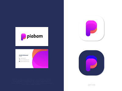 Branding PB letter logo design for Piabam by MA Rakib Khan | Logo ...