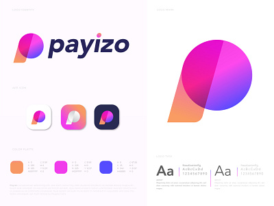 Brand identity design for payizo