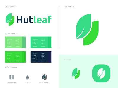 Branding design for Hut Leaf