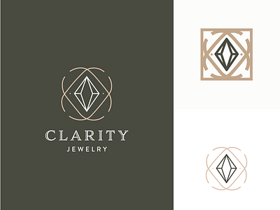 Clarity Jewelry branding branding design design jewelry jewelry logo logo