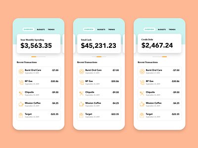 Budgeting App - Daily UI
