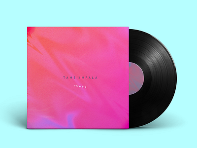 Tame Impala "Currents" Album Cover album art cover design direction illustrator impala mockup music photoshop tame vinyl