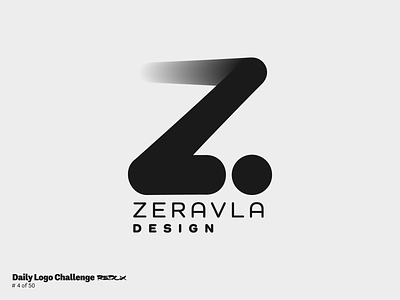 Daily Logo Challenge Redux, Day 4: Single Letter dailylogochallenge design gradient letter logo single letter typography vector z zed