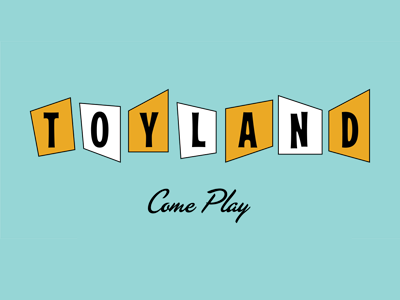 Toyland branding design identity logo restaurant