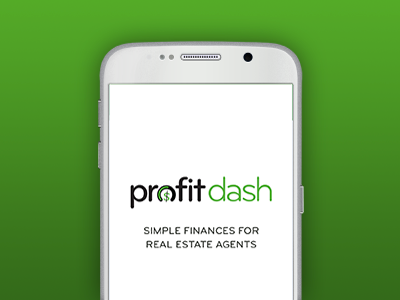 ProfitDash app branding finance fintech identity mobile design ui design ux design