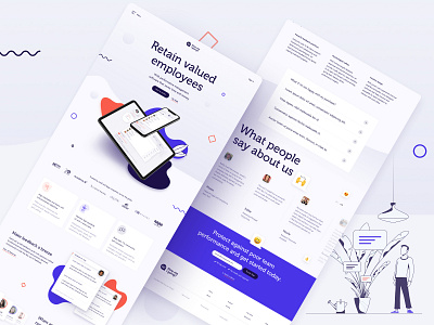 Unused style exploration bright concept figma fresh growth hr landing page landingpage light review web webdesign