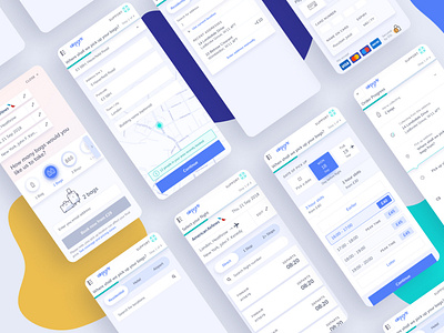 Mobile booking journey