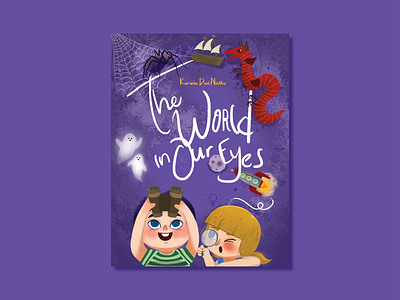 Pop Up Book: The World in Our Eyes cover design illustration