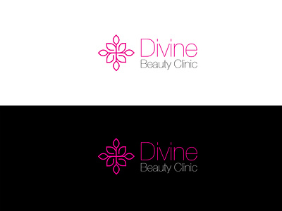 Download Logo Design Divine Beauty Clinic By Purple Flames On Dribbble