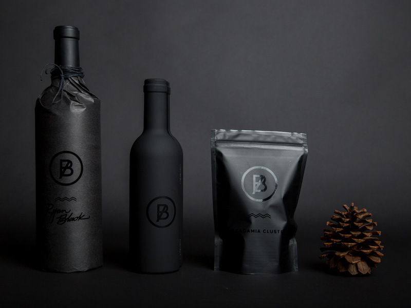 BASIC Holiday Gift '15 brand wine holidays packaging basic agency
