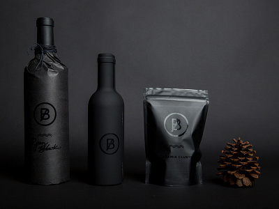 BASIC Holiday Gift '15 basic agency brand holidays packaging wine