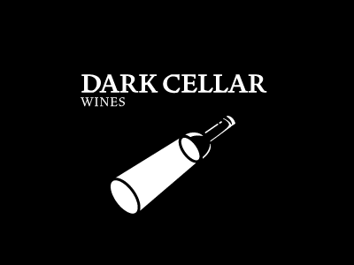 Dark Cellar Wines bottle cellar dark flashlight wine