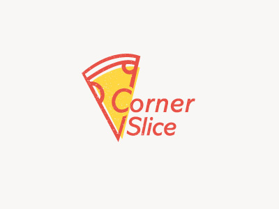 Corner Slice corner logo new pizza slice yum